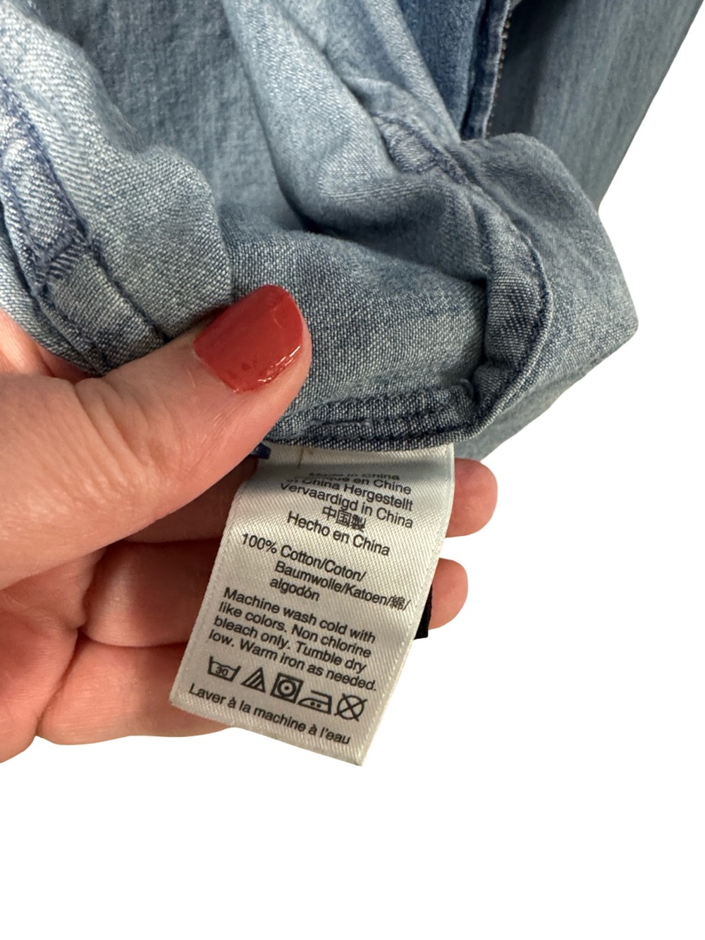 J. Crew Light Blue Denim Zip-Front Jacket - Picture 8 of 10